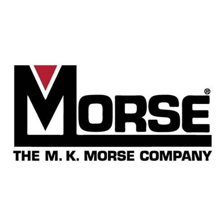 Morse End Mill, Center Cutting Long Length Single End, Series 5955C, 12 Cutter Dia, 4 Overall Length,  90836